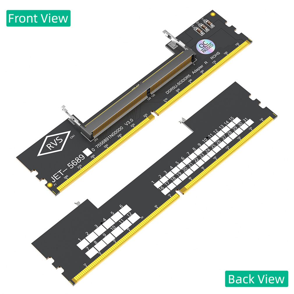 Ddr5 Sodimm - Carte adaptateur de mémoire U-DIMM DDR5