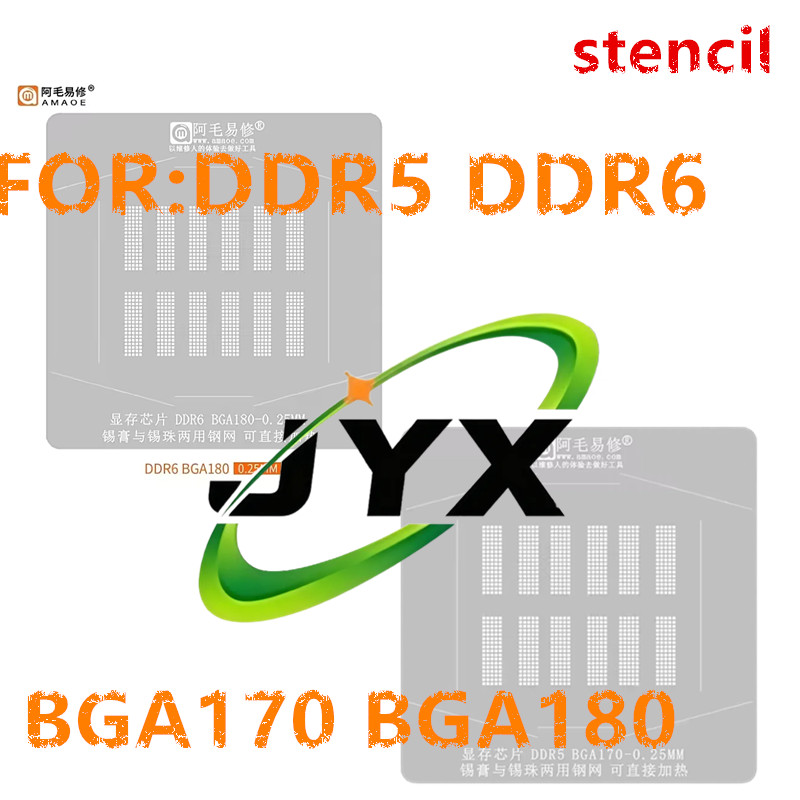 Ddr5 Kit - Modèle de reboulage BGA AMAOE pour