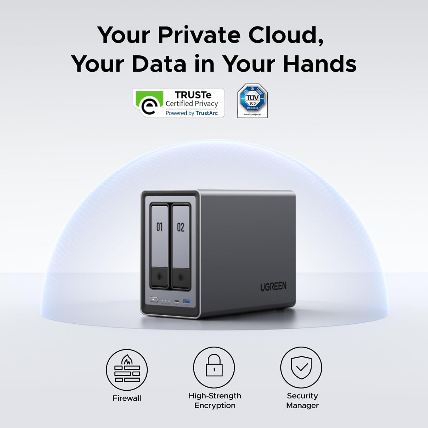 MAF UGREEN NASync DXP2800 NAS  - Ddr5 8Gb avis et prix
